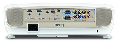 BenQ W2000 projector connections